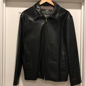 Banana Republic Classic Calf Leather Jacket